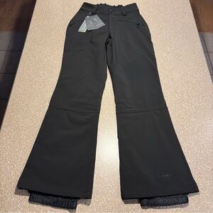 NWT Free Country Ladies Softshell Stretch Snow Ski Pants Black Women’s XS (2)